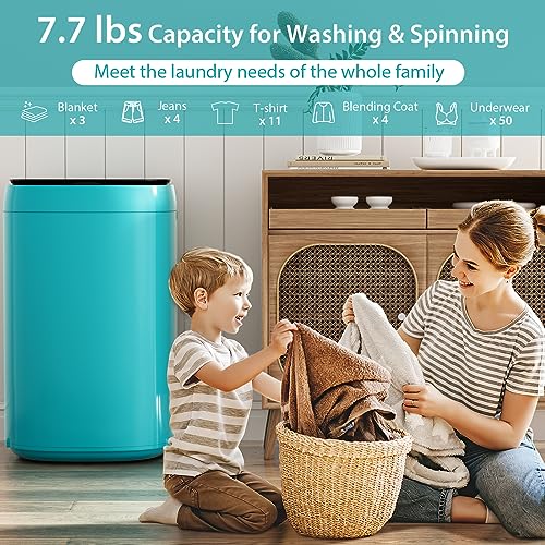 Giantex Portable Washing Machine for Apartment RV with 10 Programs and LED Display